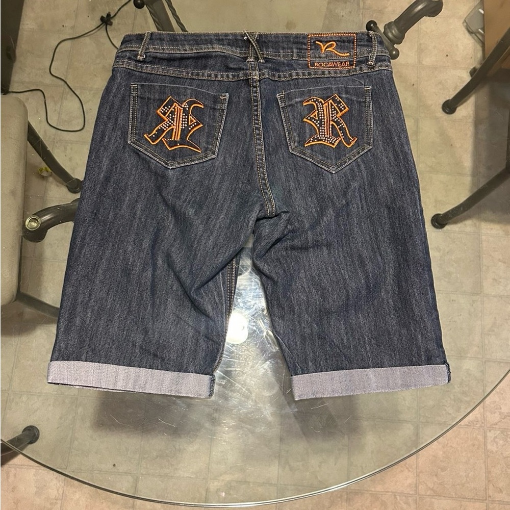 Rocawear Blue Denim women’s Shorts